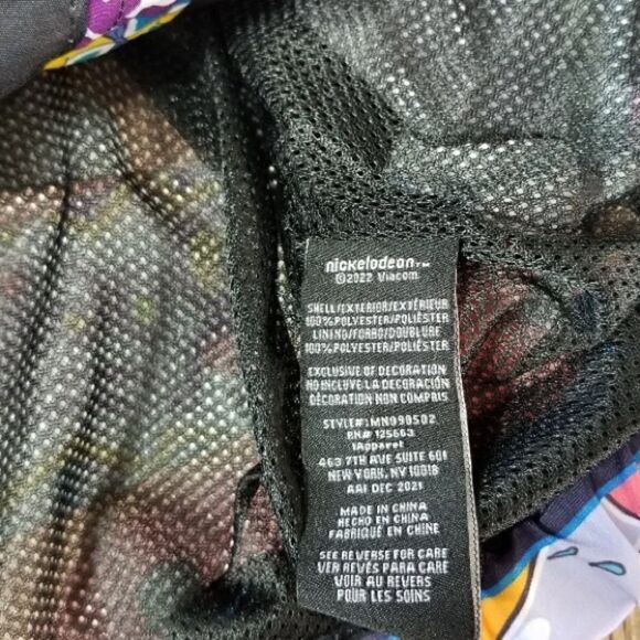 Nickelodeon Rugrats/Reptar x Members Only Windbreaker Jacket Men’s Size S - Picture 7 of 7